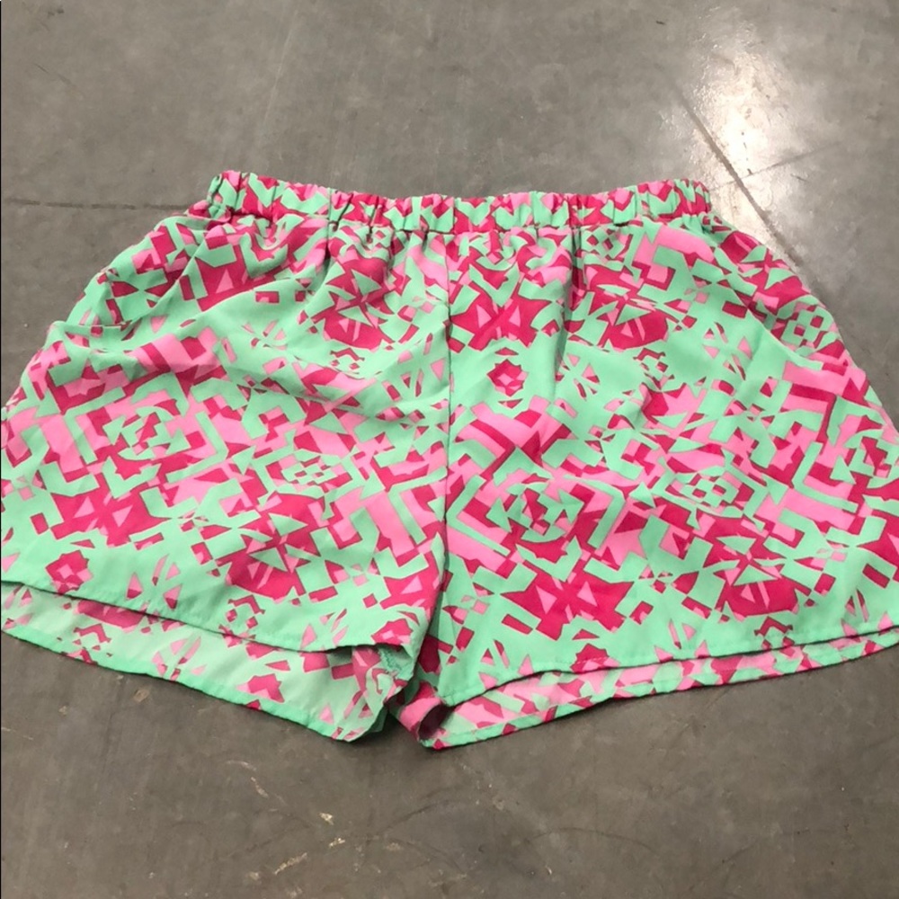Fun patterned shorts